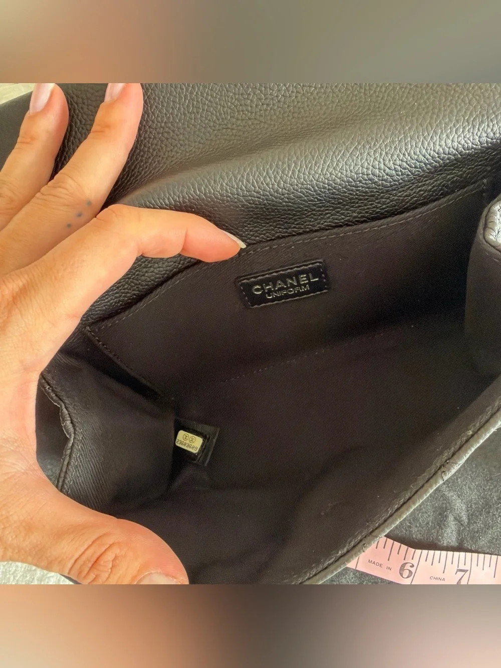 CHANEL Black Quilted Waist Belt Bag
